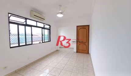 Apartamento com 2 dormitórios à venda, 62 m² por R$ 360.000,00 - Campo Grande - Santos/SP