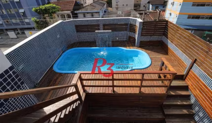 Casa com 5 dormitórios à venda, 367 m² por R$ 1.810.000,00 - Marapé - Santos/SP