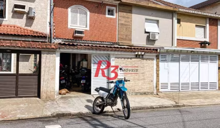 Casa com 2 dormitórios à venda, 92 m² por R$ 900.000,00 - Aparecida - Santos/SP