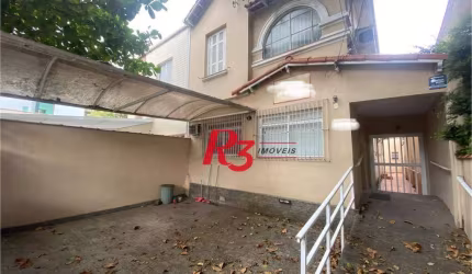 Sobrado com 4 dormitórios à venda, 249 m² por R$ 1.600.000,00 - Boqueirão - Santos/SP