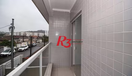 Casa com 2 dormitórios à venda, 90 m² por R$ 375.000,00 - Castelo - Santos/SP