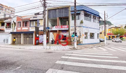 Loja para alugar, 334 m² por R$ 28.362,81/mês - Marapé - Santos/SP