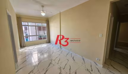 Apartamento com 2 dormitórios para alugar, 87 m² por R$ 3.900,00/mês - Campo Grande - Santos/SP