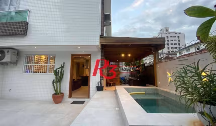 Sobrado com piscina e churrasqueira