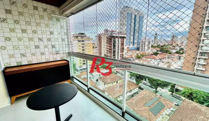 Apartamento com 3 dormitórios à venda, 101 m² por R$ 1.330.000,00 - Aparecida - Santos/SP
