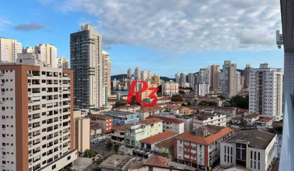Apartamento com 2 dormitórios para alugar, 73 m² por R$ 6.900,02/mês - Ponta da Praia - Santos/SP