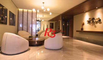 Apartamento com 3 dormitórios à venda, 132 m² por R$ 1.600.000,00 - Pompéia - Santos/SP