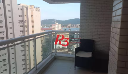 Apartamento com 1 dormitório à venda, 49 m² por R$ 590.000,00 - Ponta da Praia - Santos/SP