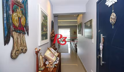 Apartamento com 3 dormitórios à venda, 109 m² por R$ 1.380.000,00 - Gonzaga - Santos/SP