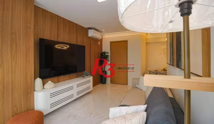 Apartamento com 3 dormitórios à venda, 101 m² por R$ 2.200.000,00 - Gonzaga - Santos/SP