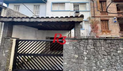 Casa com 3 dormitórios para alugar, 218 m² por R$ 8.565,24/mês - Embaré - Santos/SP