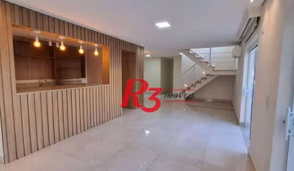 Casa com 4 dormitórios, 380 m2 - venda por R$ 1.590.000 ou aluguel por R$ 12.818 - Embaré - Santos/SP