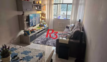 Apartamento com 2 dormitórios à venda, 80 m² por R$ 410.000,00 - Centro - São Vicente/SP