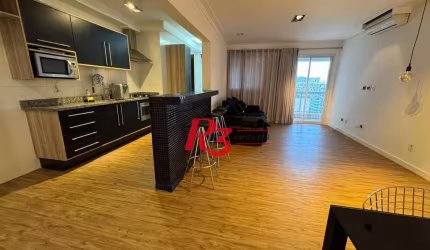 Apartamento com 2 dormitórios à venda, 97 m² por R$ 1.250.000,00 - Gonzaga - Santos/SP