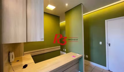 Sala para alugar, 60 m² por R$ 3.200,00/mês - Boqueirão - Santos/SP