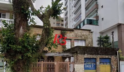 Terreno à venda, 500 m² por R$ 2.200.000,00 - Campo Grande - Santos/SP