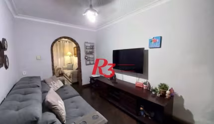 Sobrado com 3 dormitórios à venda, 180 m² por R$ 800.000,00 - Campo Grande - Santos/SP