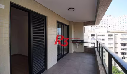 Apartamento com 2 dormitórios à venda, 75 m² por R$ 860.000,00 - José Menino - Santos/SP