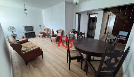 Apartamento Duplex com 4 dormitórios, 179 m² - venda por R$ 1.150.000,00 ou aluguel por R$ 5.200,00/mês - Gonzaga - Santos/SP