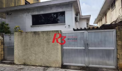 Sobrado com 3 dormitórios à venda, 330 m² por R$ 3.300.000,00 - Aparecida - Santos/SP