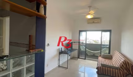 Apartamento com 1 dormitório à venda, 59 m² por R$ 520.000,00 - Embaré - Santos/SP