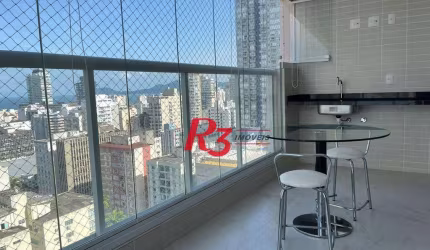 Apartamento com 3 dormitórios à venda, 99 m² por R$ 1.880.000,00 - Gonzaga - Santos/SP