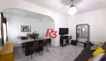 Apartamento com 2 dormitórios à venda, 69 m² por R$ 360.000,00 - Campo Grande - Santos/SP