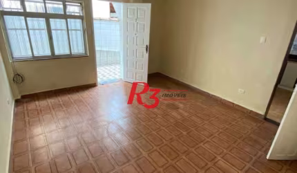 Sobrado com 2 dormitórios à venda, 78 m² por R$ 325.000,00 - Macuco - Santos/SP