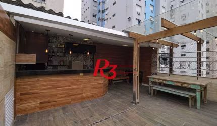 Casa com 3 dormitórios, 270 m² - venda por R$ 1.390.000,00 ou aluguel por R$ 9.500,00/mês - Boqueirão - Santos/SP