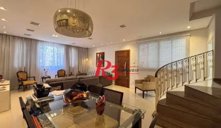 Sobrado com 3 dormitórios à venda, 187 m² por R$ 2.100.000,00 - Ponta da Praia - Santos/SP