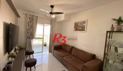 Apartamento com 2 dormitórios à venda, 72 m² por R$ 795.000,00 - Embaré - Santos/SP
