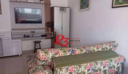 Kitnet, 36 m² - venda por R$ 330.000,00 ou aluguel por R$ 3.000,00/mês - Gonzaga - Santos/SP