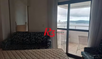 Flat com 2 dormitórios para alugar, 60 m² por R$ 7.000,00/mês - Boqueirão - Santos/SP