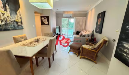 Apartamento com 2 dormitórios à venda, 87 m² por R$ 920.000,00 - Gonzaga - Santos/SP