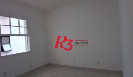 Kitnet com 1 dormitório para alugar, 40 m² por R$ 3.000,00/mês - Boqueirão - Santos/SP
