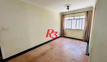 Apartamento com 2 dormitórios à venda, 78 m² por R$ 350.000,00 - Macuco - Santos/SP