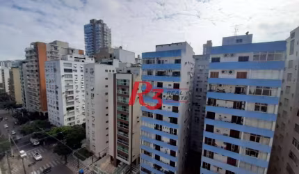 Apartamento com 2 dormitórios à venda, 100 m² por R$ 550.000,00 - Gonzaga - Santos/SP