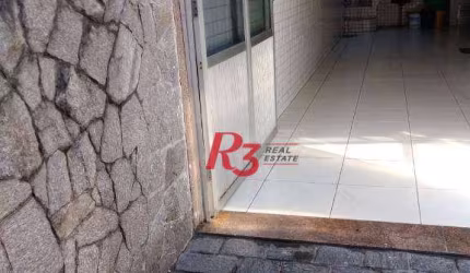 Sobrado com 3 dormitórios à venda, 163 m² - Marapé - Santos/SP