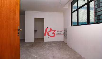 Sala para alugar, 90 m²  - Centro - Santos/SP