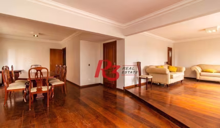Apartamento com 4 dormitórios à venda, 232 m² - Boqueirão - Santos/SP