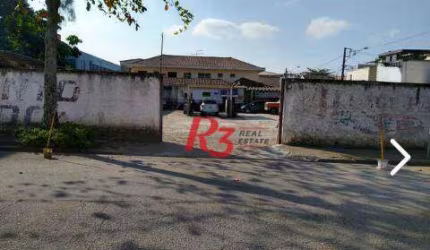 Terreno à venda, 1054 m² por R$ 4.900.000,00 - Macuco - Santos/SP