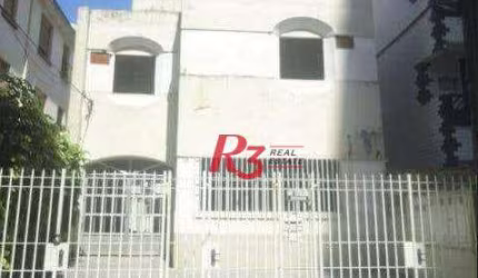 Casa para alugar, 610 m² por R$ 16.500,00/mês - Gonzaga - Santos/SP