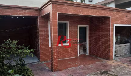Sobrado com 3 dormitórios à venda, 307 m²  - Boqueirão - Santos/SP