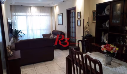 Apartamento com 2 dormitórios à venda, 100 m² - Campo Grande - Santos/SP