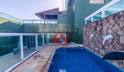 Cobertura com 3 dormitórios, 240 m² - venda por R$ 3.500.000,00 ou aluguel por R$ 20.000,00/mês - Canto do Forte - Praia Grande/SP