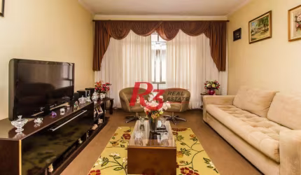 Apartamento com 2 dormitórios à venda, 100 m² - Embaré - Santos/SP