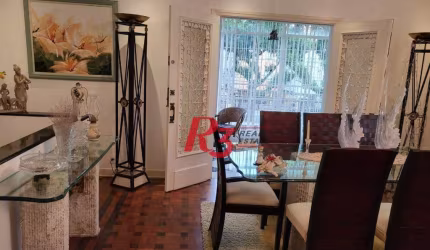Casa com 4 dormitórios à venda, 480 m² - Gonzaga - Santos/SP