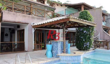 Casa com 6 dormitórios à venda, 520 m² - Parque Prainha - São Vicente/SP