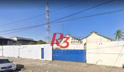 Terreno para alugar, 3909 m² por R$ 80.000,00/mês - Vila Matias - Santos/SP