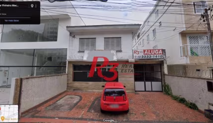 Casa com 6 dormitórios, 500 m² - venda por R$ 6.000.000,00 ou aluguel por R$ 25.000,00/mês - Marapé - Santos/SP
